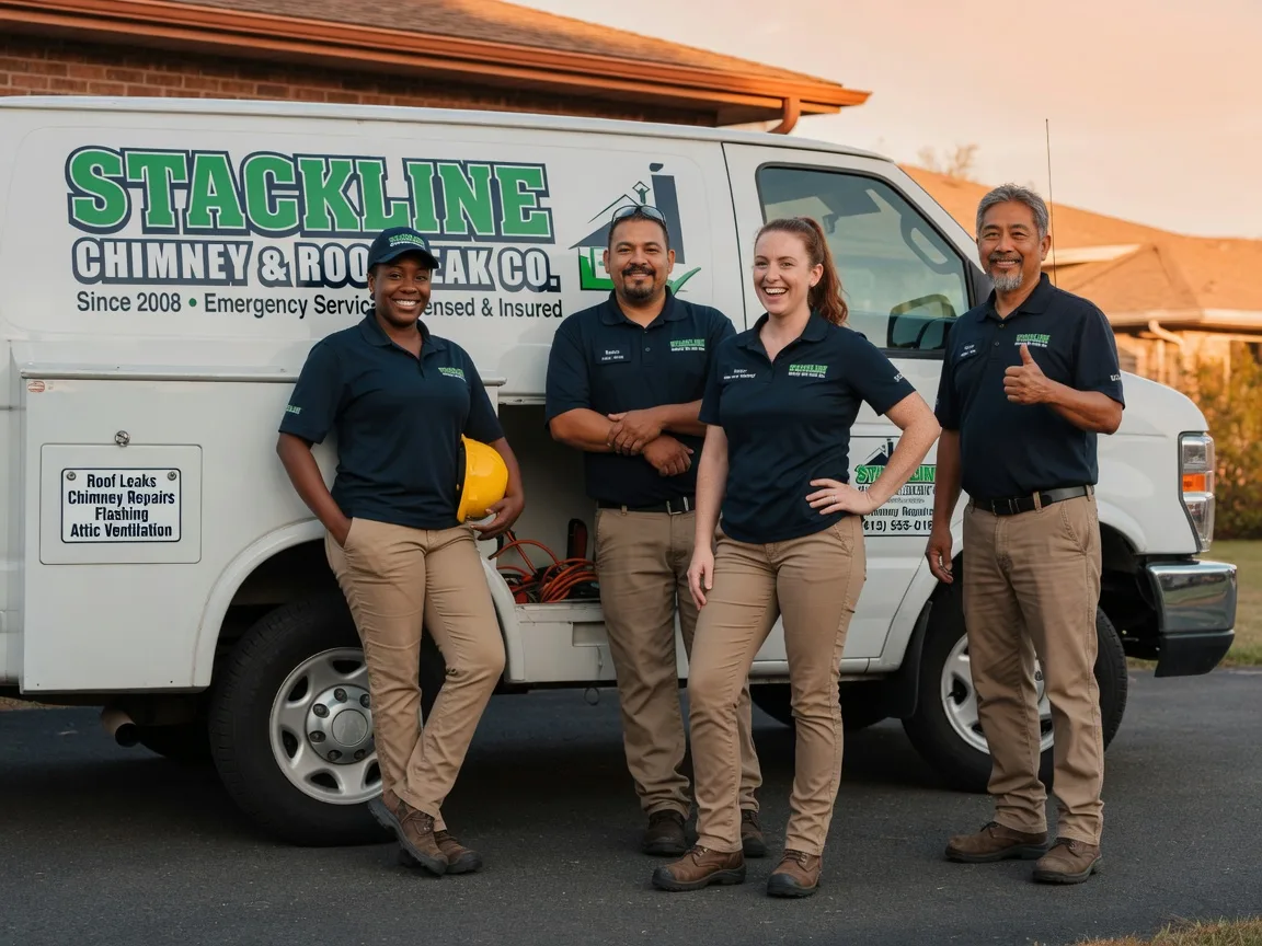 Chimney flashing repair company in Naples, ID
